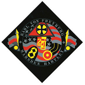 The Hartley Elegies - Kvf VII by Robert Indiana, 1991 screenprint