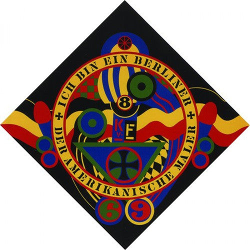 The Hartley Elegies - Kvf IX by Robert Indiana, 1991 screenprint