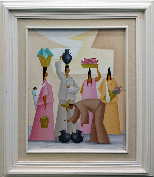 Unknown Title by J. Rocha by Artists Misc., 1997 oil on canvas