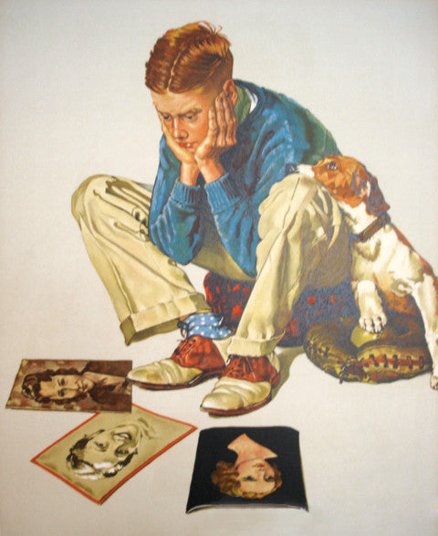 Starstruck by Norman Rockwell, 1980 lithograph