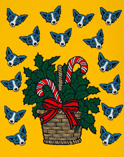High on Sugar by George Rodrigue, 2000 silkscreen