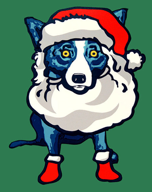 Ho Ho Ho by George Rodrigue, 2000 silkscreen