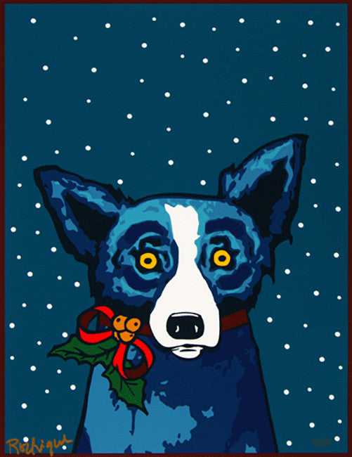 Paper, Ribbons and Me by George Rodrigue, 2000 silkscreen