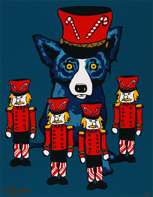 Soldier Boy by George Rodrigue, 2000 silkscreen