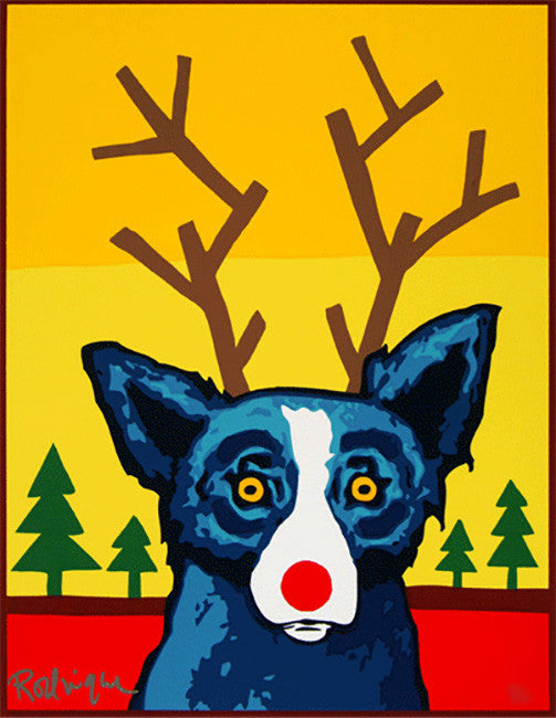 Truly Rudy by George Rodrigue, 2000 silkscreen