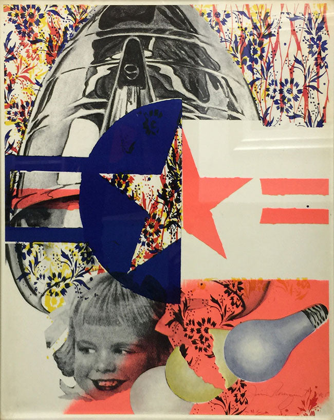 F-111 (Castelli Gallery Poster) by James Rosenquist, 1965 lithograph