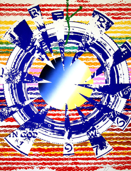 Miles by James Rosenquist, 1975 lithograph