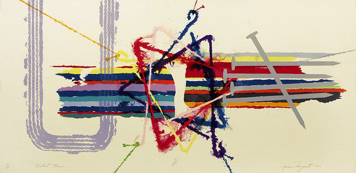 Violent Turn by James Rosenquist, 1977 lithograph