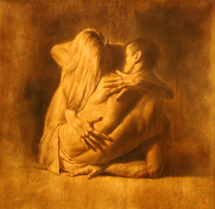 Ad Unum by Tomasz Rut, oil on canvas