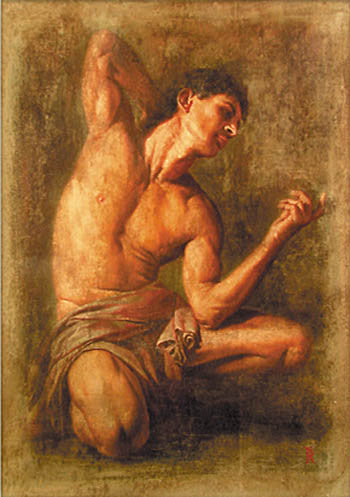 Concentis by Tomasz Rut, giclee on canvas