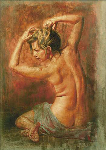 Tranquillis by Tomasz Rut, giclee on canvas
