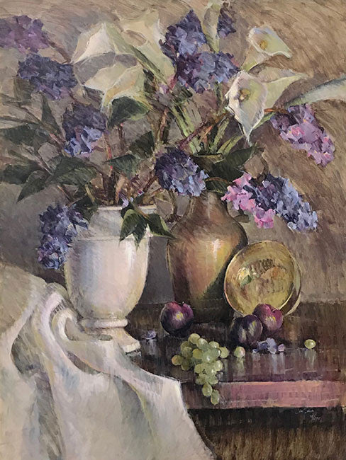 Natural Combination by Jan Saia by Artists Misc., giclee on canvas