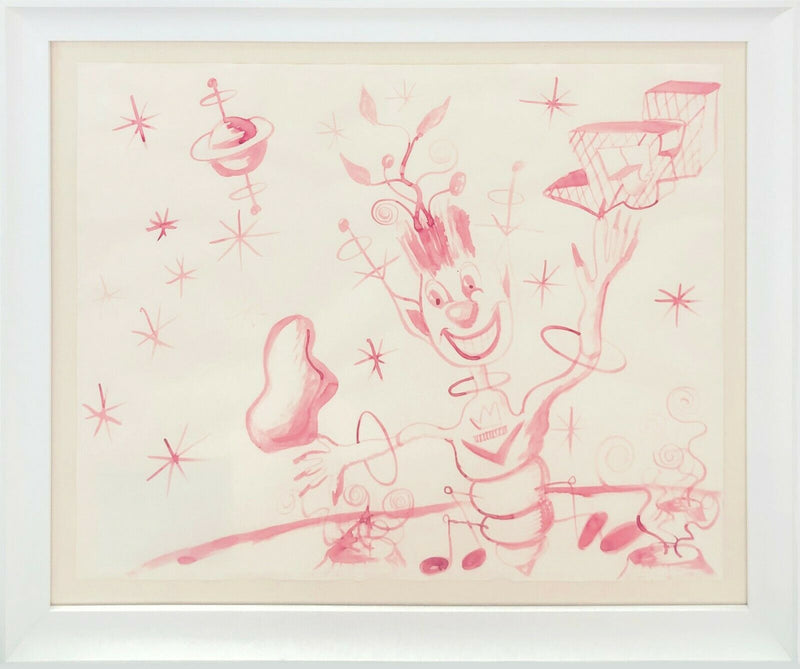 Captain Fun (Original) by Kenny Scharf, 1983 drawing on paper