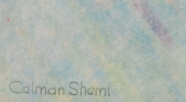 Traces (Tapestry) by Calman Shemi, tapestry — detail 2