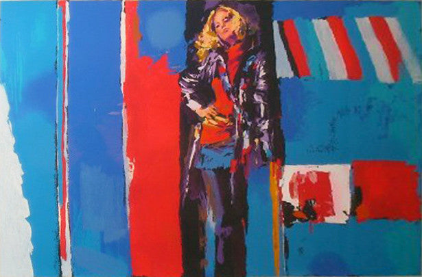Nanette by Nicola Simbari, 1976 serigraph on paper