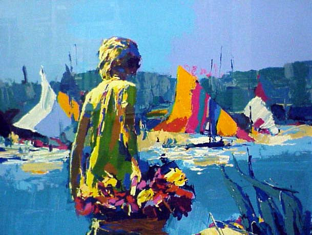 Summertime by Nicola Simbari, serigraph
