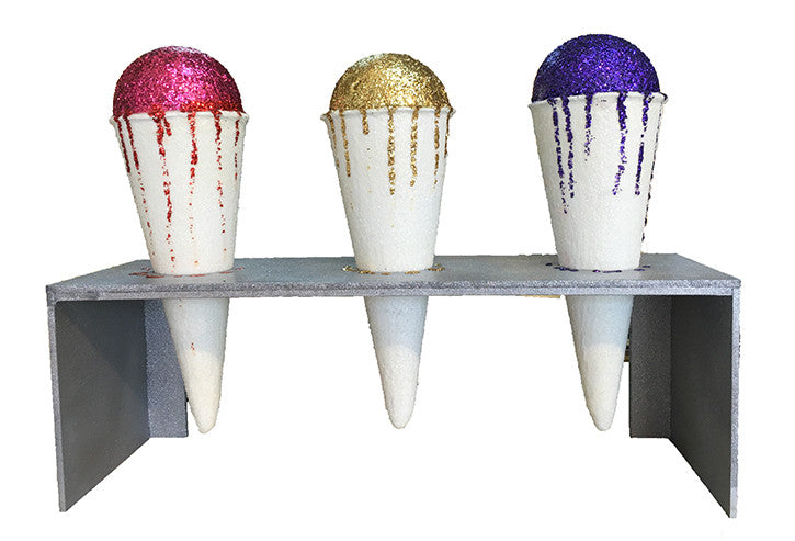 Snow Cones by Stan Slutsky, 3d mixed media