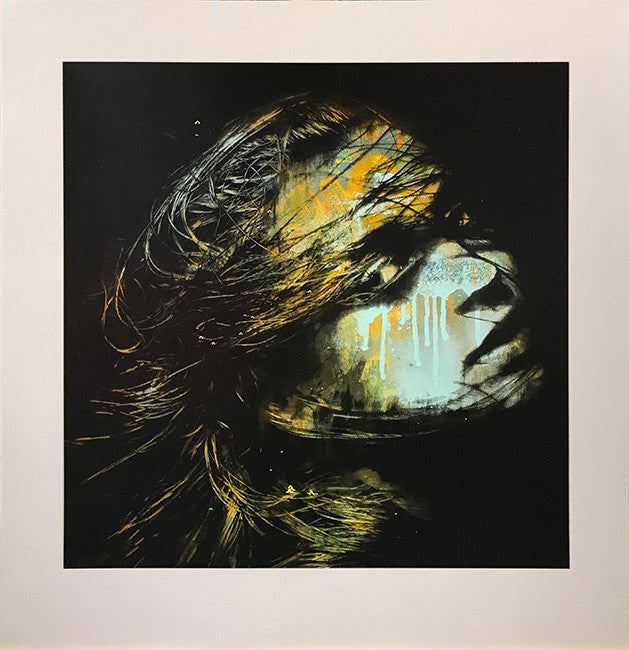 Finding Freedom by Snik, 2015 screen print