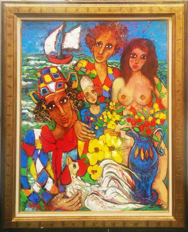 Souvenirs De Vacances by Raya Sorkine by Artists Misc., oil on canvas