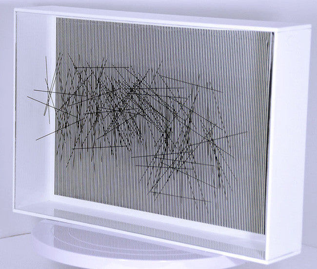 Vibration by Jesus Soto by Artists Misc., 1967 screenprint on plexiglass