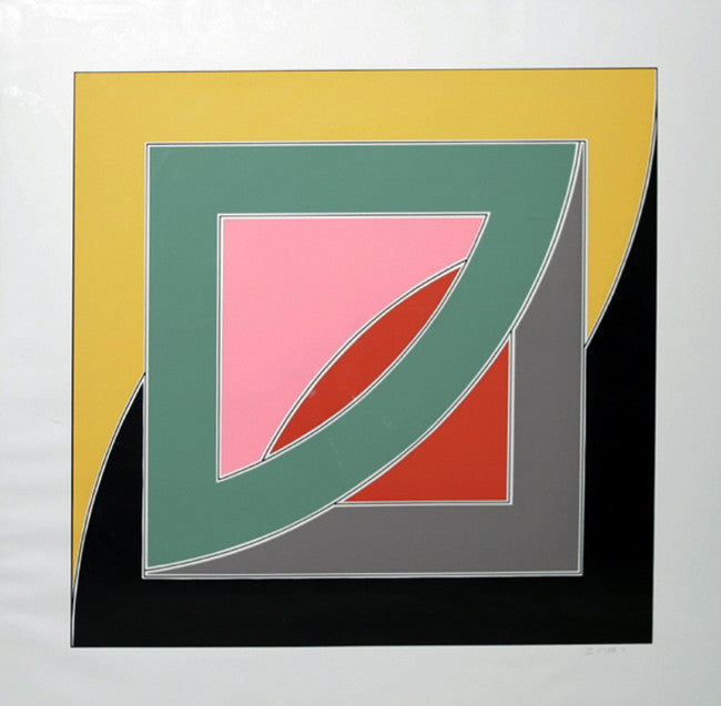 Referendum '70 by Frank Stella, 1970 screenprint in colors