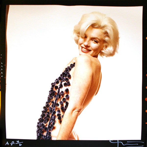 THE LAST SITTING: MARILYN MONROE WITH CHENILLE SCARF BY BERT STERN