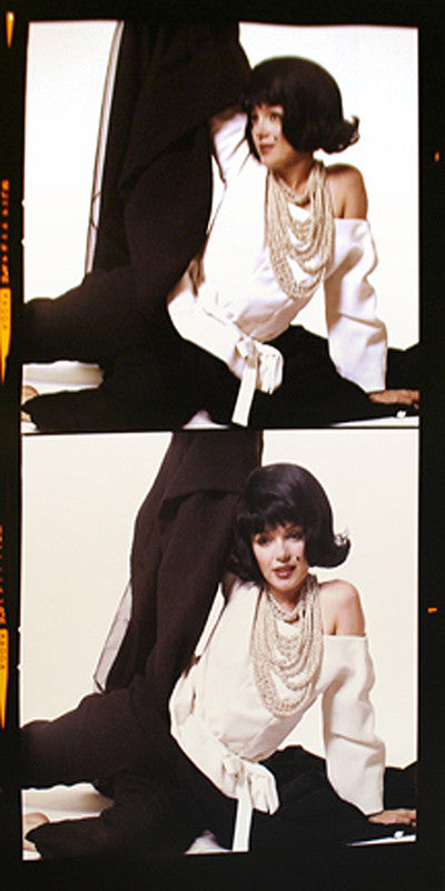 The Lost Sitting: Marilyn Monroe in Jackie Wig by Bert Stern, 1962 c-print