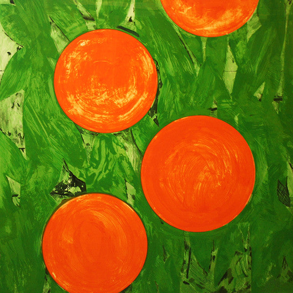 Oranges by Donald Sultan, 1993 screen print