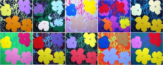 Flowers (Portfolio of 10) by Sunday B. Morning, 1980 screenprint