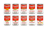 CAMPBELL SOUP CAN (PORTFOLIO OF 10) SERIES II BY ANDY WARHOL FOR SUNDAY B. MORNING