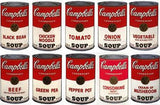 CAMPBELL SOUP CAN (PORTFOLIO OF 10) SERIES I BY ANDY WARHOL FOR SUNDAY B. MORNING