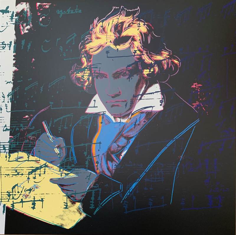 Beethoven (393) by Sunday B. Morning, 1987 screen print on 100% acid free archival museum board