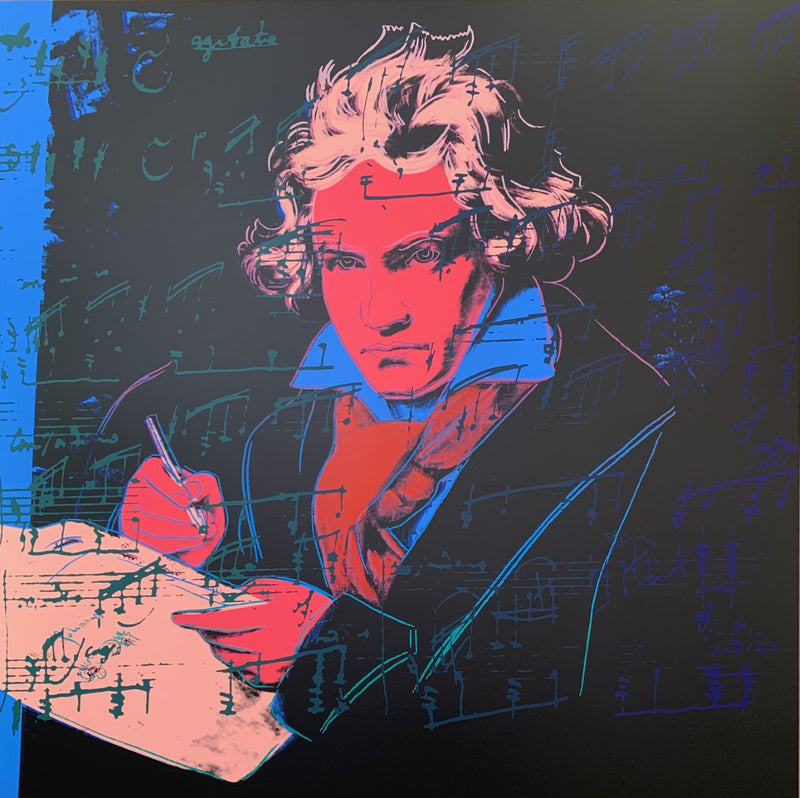 Beethoven (392) by Sunday B. Morning, 1987 screen print on 100% acid free archival museum board