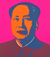 MAO (PINK) BY ANDY WARHOL FOR SUNDAY B. MORNING