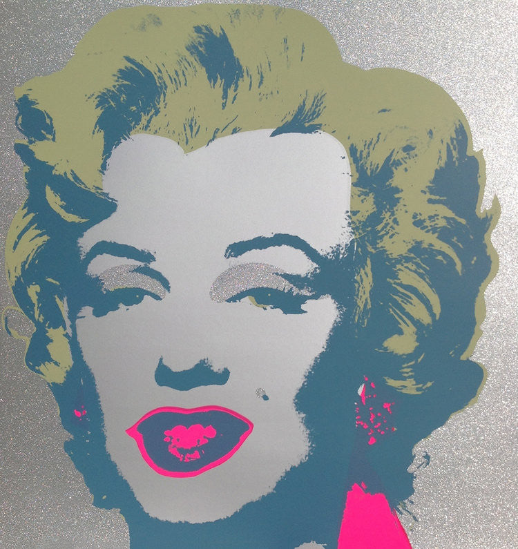DIAMOND DUST MARILYN MONROE BY ANDY WARHOL FOR SUNDAY B. MORNING