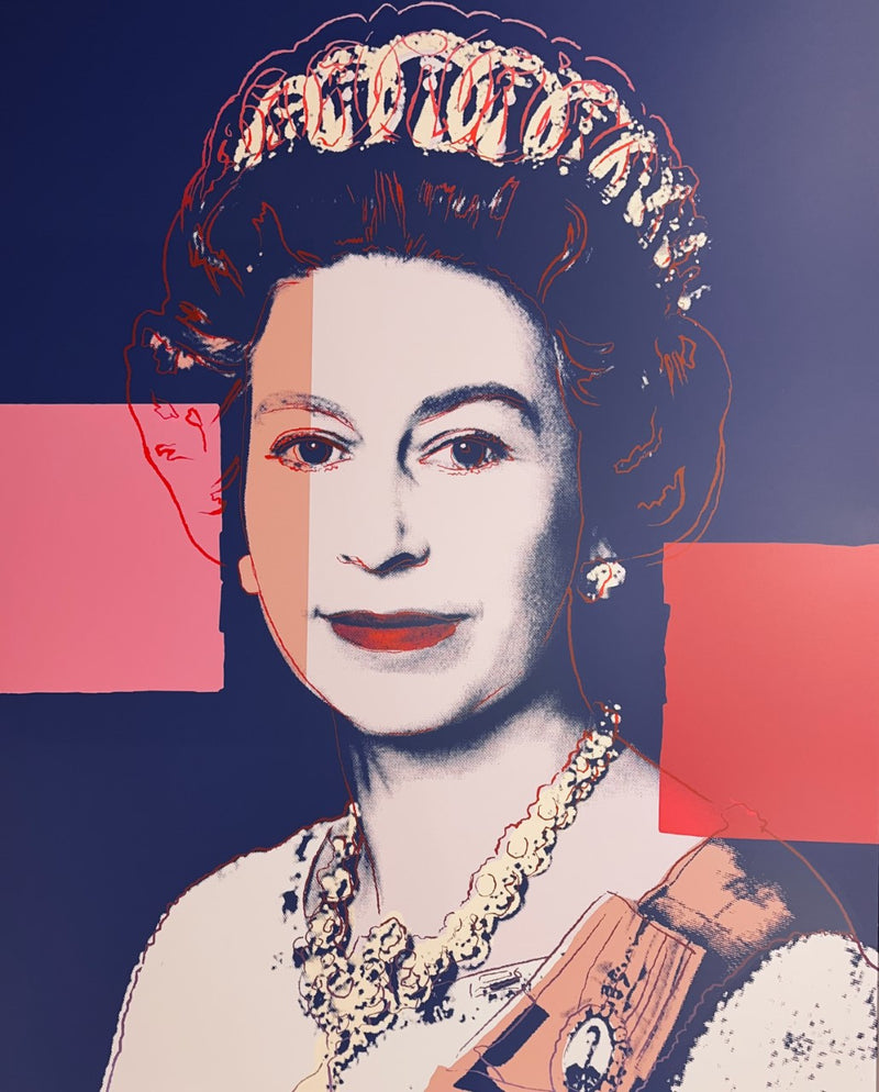 QUEEN ELIZABETH (337) BY ANDY WARHOL FOR SUNDAY B. MORNING
