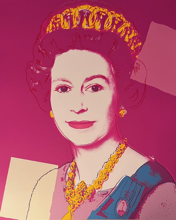QUEEN ELIZABETH (336) BY ANDY WARHOL FOR SUNDAY B. MORNING