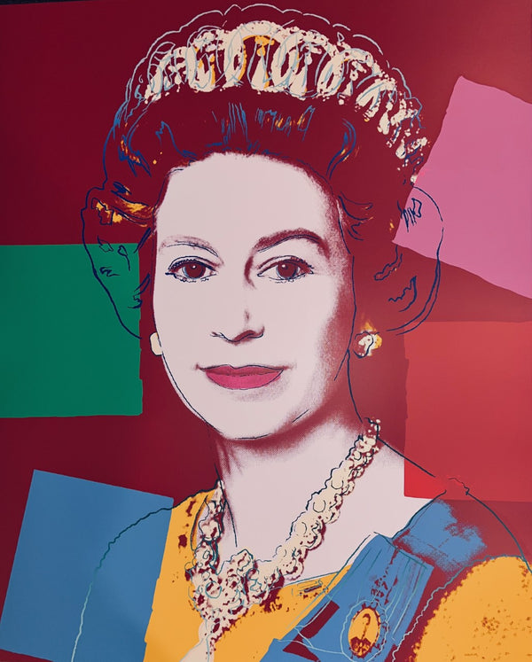 QUEEN ELIZABETH (334) BY ANDY WARHOL FOR SUNDAY B. MORNING