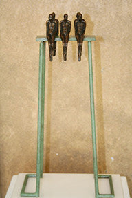Five Friends II by Jim Sutter, bronze