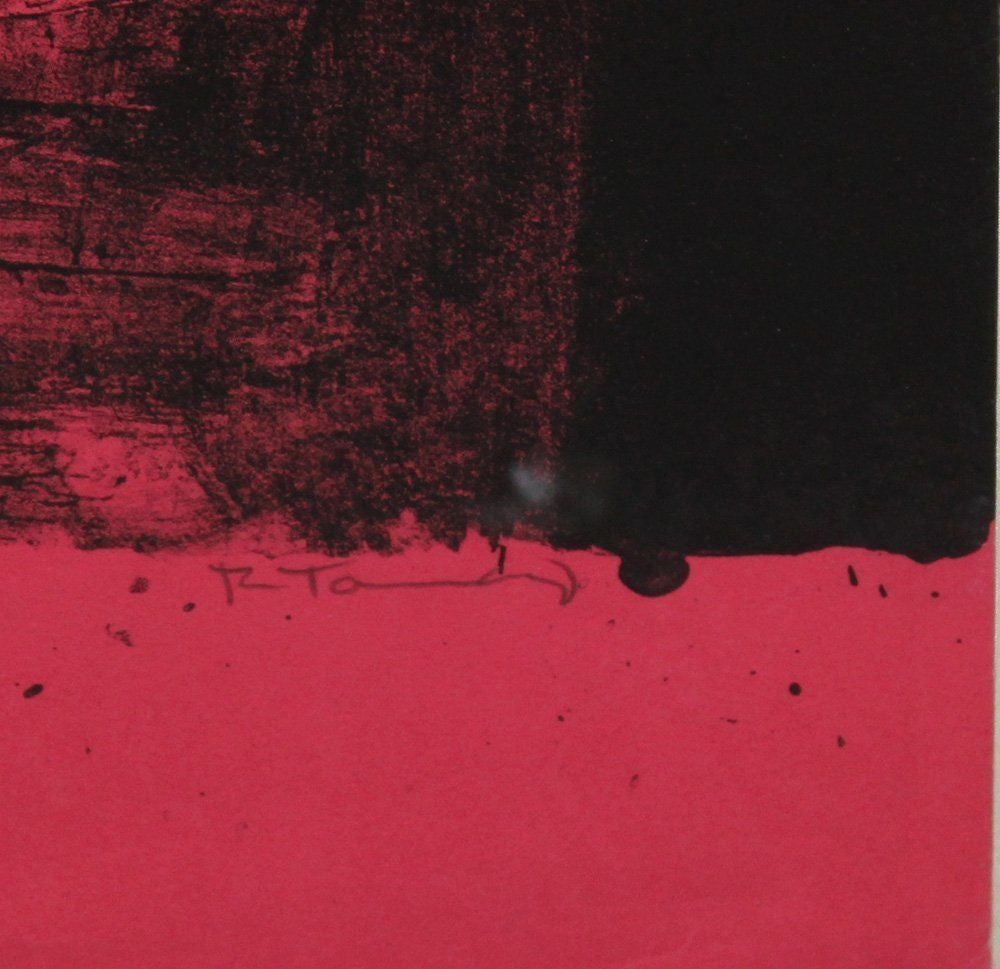 Affiche Avant Lettre by Rufino Tamayo, original lithograph in colors on wove paper — detail 2