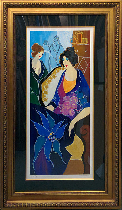 Flower Lady by Izchak Tarkay, serigraph