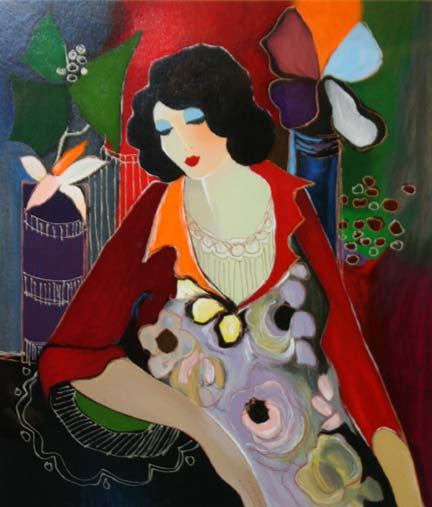 Margaret's Wish by Izchak Tarkay, 2001 serigraph