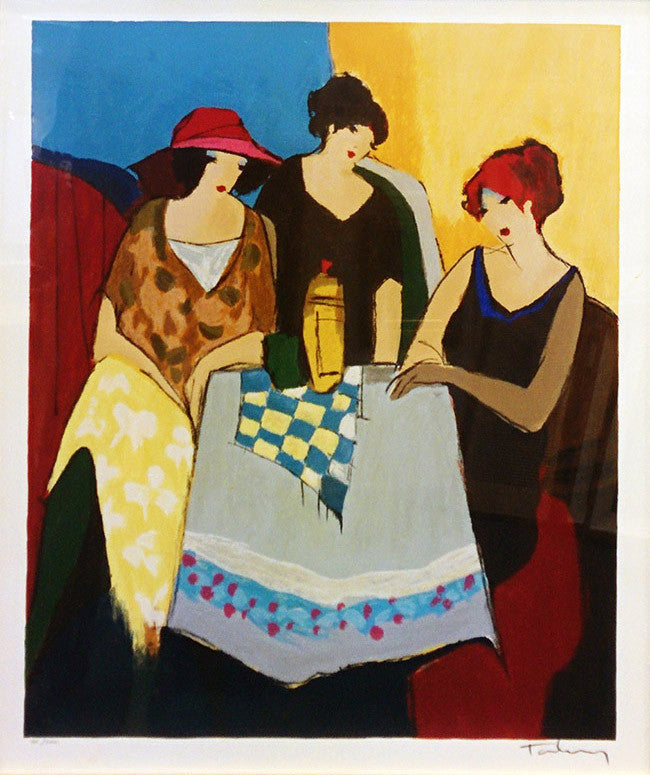 Trio by Izchak Tarkay, serigraph