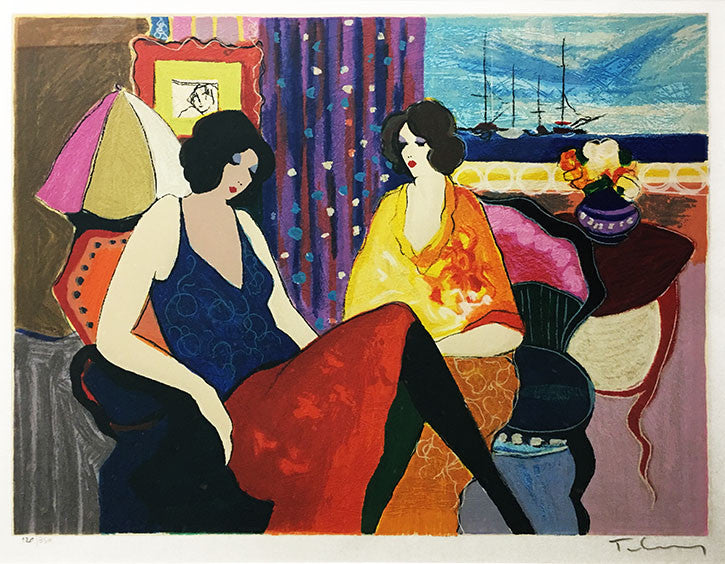 Untitled by Itzchack Tarkay, lithograph