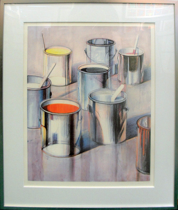 PAINT CANS BY WAYNE THIEBAUD