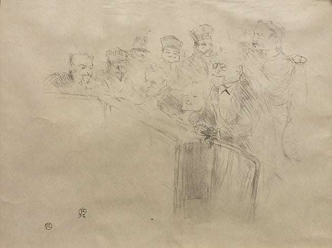 Process Atron by Henry De Toulouse Lautrec by Artists Misc., lithograph