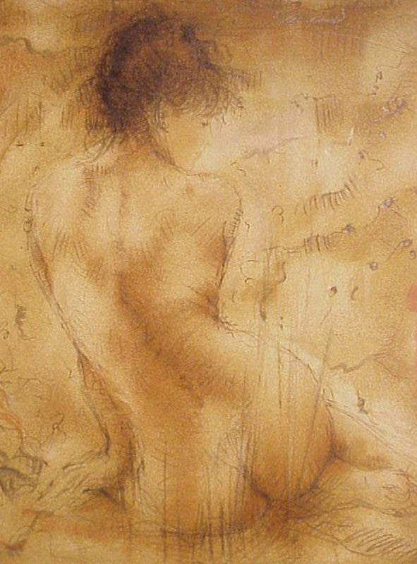 Innocence by Jane Treby, serigraph on canvas