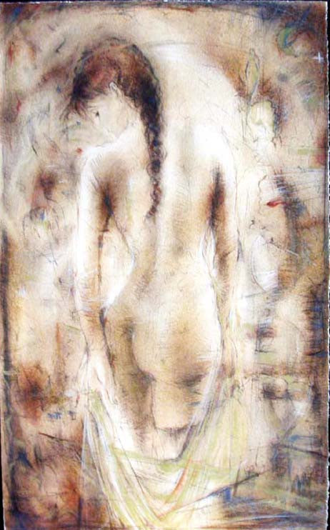 L'arlesienne by Janet Treby, 2000 serigraph
