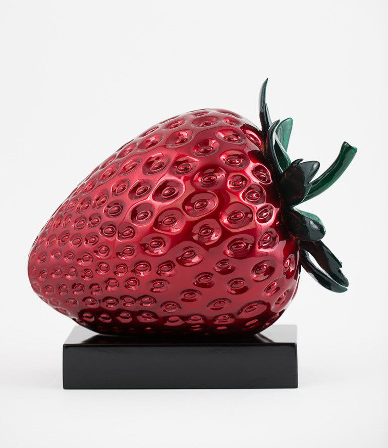 Strawberry by Artists Misc., sculpture — detail 2