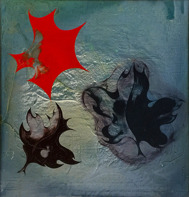 Untitled by Andrew Valley by Artists Misc., 1989 oil on linen — detail 2